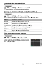 Preview for 54 page of Casio EX-Z22 - EXILIM Digital Camera User Manual