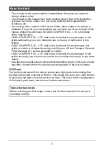 Preview for 3 page of Casio EX-Z2200 - EXILIM Digital Camera User Manual