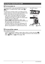 Preview for 21 page of Casio EX-Z2200 - EXILIM Digital Camera User Manual