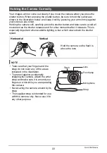 Preview for 22 page of Casio EX-Z2200 - EXILIM Digital Camera User Manual