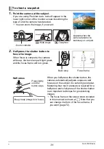 Preview for 24 page of Casio EX-Z2200 - EXILIM Digital Camera User Manual