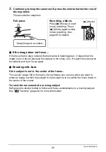 Preview for 25 page of Casio EX-Z2200 - EXILIM Digital Camera User Manual