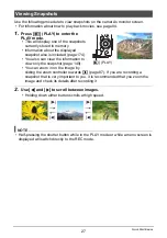 Preview for 27 page of Casio EX-Z2200 - EXILIM Digital Camera User Manual