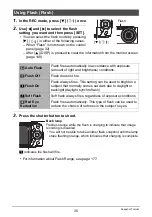 Preview for 35 page of Casio EX-Z2200 - EXILIM Digital Camera User Manual