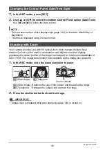 Preview for 46 page of Casio EX-Z2200 - EXILIM Digital Camera User Manual