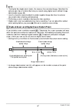 Preview for 47 page of Casio EX-Z2200 - EXILIM Digital Camera User Manual