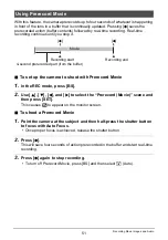 Preview for 51 page of Casio EX-Z2200 - EXILIM Digital Camera User Manual