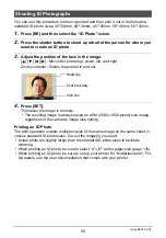 Preview for 58 page of Casio EX-Z2200 - EXILIM Digital Camera User Manual