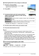 Preview for 79 page of Casio EX-Z2200 - EXILIM Digital Camera User Manual