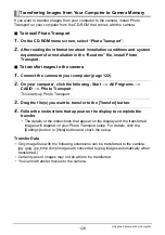 Preview for 128 page of Casio EX-Z2200 - EXILIM Digital Camera User Manual