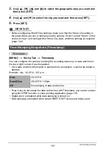 Preview for 143 page of Casio EX-Z2200 - EXILIM Digital Camera User Manual