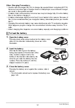 Preview for 12 page of Casio EX Z250 - EXILIM ZOOM Digital Camera User Manual