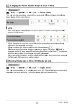 Preview for 69 page of Casio EX Z250 - EXILIM ZOOM Digital Camera User Manual