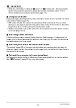 Preview for 24 page of Casio EX-Z270 - EXILIM Digital Camera User Manual