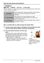 Preview for 69 page of Casio EX-Z270 - EXILIM Digital Camera User Manual