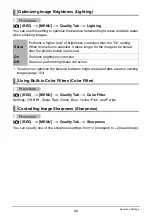 Preview for 84 page of Casio EX-Z270 - EXILIM Digital Camera User Manual