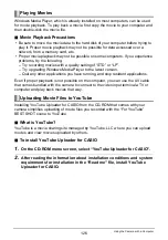 Preview for 126 page of Casio EX-Z270 - EXILIM Digital Camera User Manual