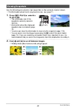 Preview for 28 page of Casio EX-Z29BKEBB - 10 Mp 3X Opt 2.7IN LCD Digital Cam User Manual