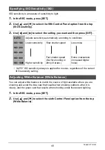 Preview for 40 page of Casio EX-Z29BKEBB - 10 Mp 3X Opt 2.7IN LCD Digital Cam User Manual