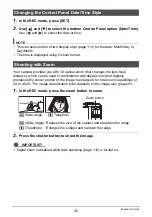 Preview for 45 page of Casio EX-Z29BKEBB - 10 Mp 3X Opt 2.7IN LCD Digital Cam User Manual