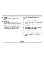 Preview for 13 page of Casio EX-Z3 - 3 Deleting Files Manual
