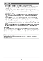 Preview for 3 page of Casio EX-Z300APK User Manual