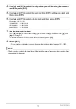 Preview for 14 page of Casio EX-Z300APK User Manual