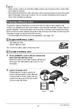 Preview for 19 page of Casio EX-Z33BE - 10.1MP Digital Camera User Manual