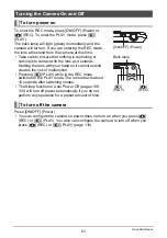 Preview for 21 page of Casio EX-Z33BE - 10.1MP Digital Camera User Manual