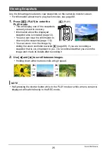 Preview for 26 page of Casio EX-Z33BE - 10.1MP Digital Camera User Manual