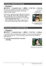 Preview for 75 page of Casio EX-Z33SR - 10.1MP Digital Camera User Manual