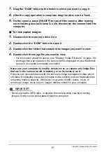 Preview for 97 page of Casio EX-Z33SR - 10.1MP Digital Camera User Manual