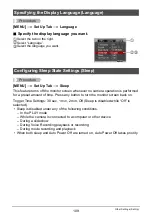 Preview for 109 page of Casio EX-Z33SR - 10.1MP Digital Camera User Manual