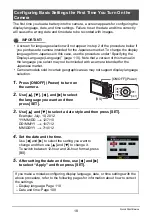 Preview for 18 page of Casio EX-Z35 - EXILIM Digital Camera User Manual