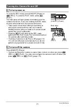 Preview for 21 page of Casio EX-Z35 - EXILIM Digital Camera User Manual