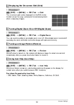 Preview for 62 page of Casio EX-Z35 - EXILIM Digital Camera User Manual