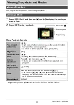 Preview for 68 page of Casio EX-Z35 - EXILIM Digital Camera User Manual