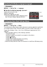 Preview for 110 page of Casio EX-Z35 - EXILIM Digital Camera User Manual