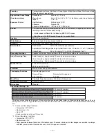 Preview for 4 page of Casio EX-Z4 - EXILIM Digital Camera Service Manual & Parts List