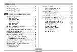 Предварительный просмотр 4 страницы Casio EX Z500BK - EXILIM ZOOM Digital Camera User Manual
