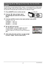 Preview for 17 page of Casio EX-Z650 - EXILIM Digital Camera User Manual