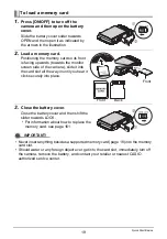 Preview for 19 page of Casio EX-Z650 - EXILIM Digital Camera User Manual