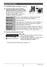 Preview for 34 page of Casio EX-Z650 - EXILIM Digital Camera User Manual