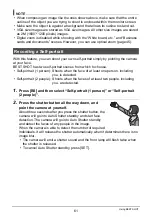 Preview for 61 page of Casio EX-Z650 - EXILIM Digital Camera User Manual