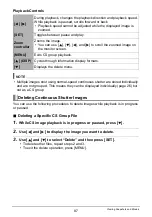 Preview for 87 page of Casio EX-Z650 - EXILIM Digital Camera User Manual