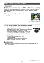 Preview for 107 page of Casio EX-Z650 - EXILIM Digital Camera User Manual