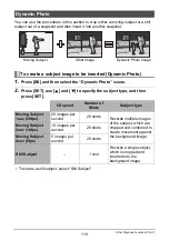 Preview for 110 page of Casio EX-Z650 - EXILIM Digital Camera User Manual