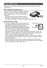 Preview for 161 page of Casio EX-Z650 - EXILIM Digital Camera User Manual