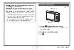 Preview for 17 page of Casio EX-Z75BE User Manual