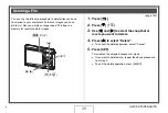 Preview for 20 page of Casio EX-Z75BE User Manual